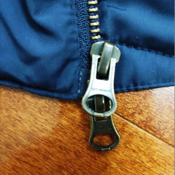 Men's Saturdays Surf NYC Navy Blue Double Zipper Bomber Jacket S - Picture 6 of 6